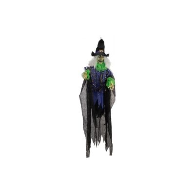 Halloween Dekoration, Animeret Figur med Lys- og Lydeffekter, Den Mørke Mose Hek Halloween Dekoration, Animeret Figur med Lys- og Lydeffekter, Den Mørke Mose Hek