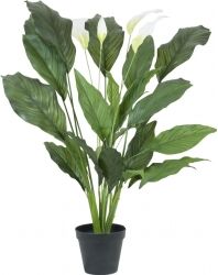 Europalms Spathiphyllum deluxe, artificial, 83cm TILBUD NU