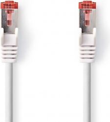 Nedis Kat. 6 S/FTP-netværkskabel   RJ45-hanstik   RJ45-hanstik   30 m   Hvid, CC Nedis Kat. 6 S/FTP-netværkskabel   RJ45-hanstik   RJ45-hanstik   30 m   Hvid, CC