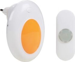 Perel - Trådløs dørklokke m. netstik og lysindikation 1 sender TILBUD afsender Perel - Trådløs dørklokke m. netstik og lysindikation 1 sender TILBUD afsender