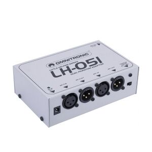 Omnitronic LH-051 Dual Phantom Power Adapter TILBUD NU fantom strøm