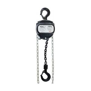 EuroLite Chain Hoist 6M/1.0T black TILBUD NU hejse sort kæde