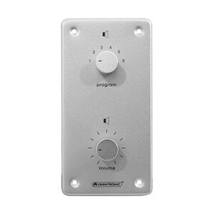 Omnitronic PA Vol Contr/Prog Select 10W mono sil TILBUD NU vælg