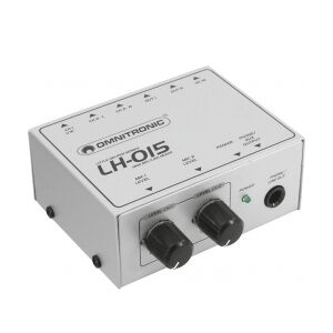 Omnitronic LH-015 2-Channel Mic/Line Mixer TILBUD NU kanals linje kanal