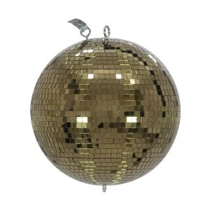 EuroLite Mirror Ball 30cm gold TILBUD NU spejlkugle spejl bold guld