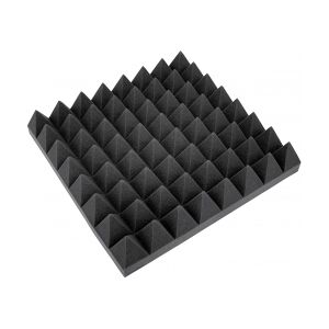 Omnitronic Accoustic Foam, Pyramid 100mm, 50x50cm omnitronisk pyramide akustisk