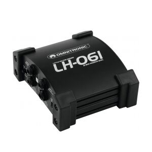 Omnitronic LH-061 PRO Passive Dual DI Box TILBUD NU passiv boks