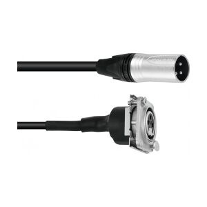 PSSO Patch Kabel XLR(M)/XLR(F) S 1m bk TILBUD løftdenløsem lappe løse løft den