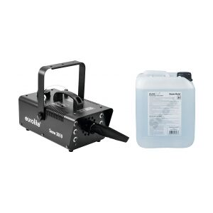 EuroLite Set Snow 5001 Snow machine + Snow fluid 5l TILBUD maskine væske sne sæt