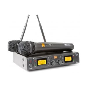 PD782 2x 8-kanals UHF trådløst mikrofonsystem med mikr mikrofonsystem mikrofoner