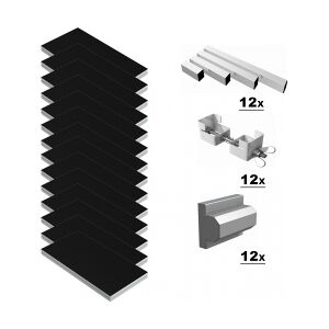 Power Dynamics Scene-Podie 24m² - komplet pakke! TILBUD NU