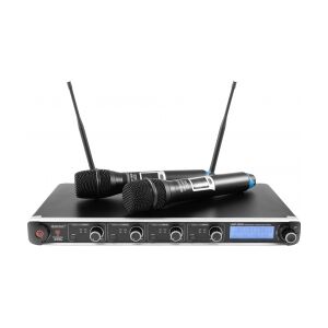 Omnitronic UHF-304 4-Channel Wireless Mic System 823-832/863-865MHz TILBUD NU