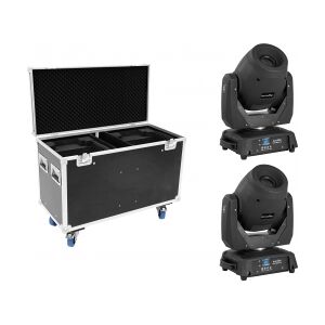 EuroLite Set 2x LED TMH-X12 + EU Case TILBUD NU