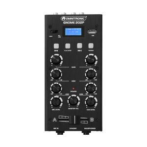 Omnitronic GNOME-202P Mini Mixer black TILBUD NU