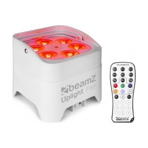 Beamz BBP96SW Batteri Uplight Par 6x 12W / RGBAW + UV / Trådløs DMX TILBUD NU