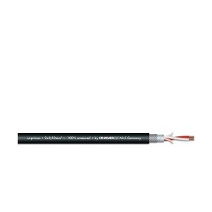 SOMMER CABLE Microphone cable 2x0.50 100m bk SC-Primus TILBUD NU