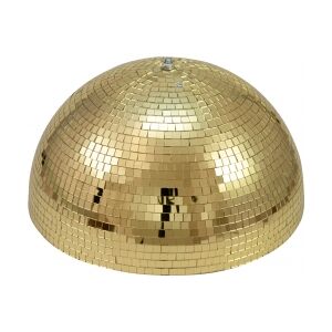 EuroLite Half Mirror Ball 40cm gold motorized TILBUD NU