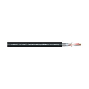 SOMMER CABLE Microphone cable 2x0.50 100m bk SC-Primus FRNC TILBUD NU