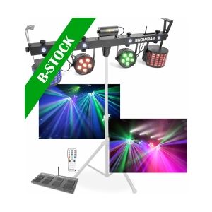 ShowBar 2x PAR 6x 4in1 2xButterfly, Laser R/G DMX IRC 