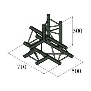 Alutruss TRILOCK S-PAT-42 4-Way Piece \\/ TILBUD NU