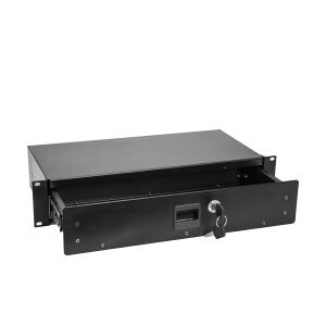 Omnitronic Rack Drawer SN-2 Rackdrawer with lock 2U TILBUD NU