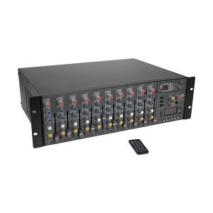 Omnitronic RM-1422FXA USB Rack Power Mixer TILBUD NU