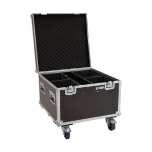 Roadinger Flightcase 4x LED Theatre COB 100 series with wheels TILBUD NU