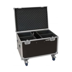 Roadinger Flightcase 4x LED Theatre COB 200 series, with wheels TILBUD NU