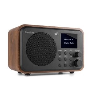 DAB Radio 'Luxus- og Transportabel Radio' DAB/DAB+/FM/Bluetooth modtager og højt