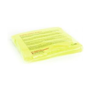 TCM FX Slowfall Confetti rectangular 55x18mm, neon-yellow, uv active, 1kg TILBUD