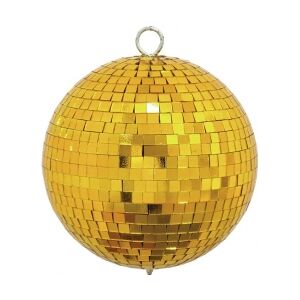 EuroLite Mirror ball 15cm gold TILBUD NU spejlkugle spejl bold guld