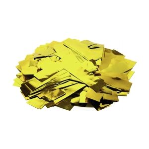 TCM FX Metallic Confetti rectangular 55x18mm, gold, 1kg TILBUD NU