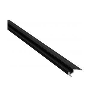 EuroLite Step Profile for LED Strip black 2m TILBUD NU