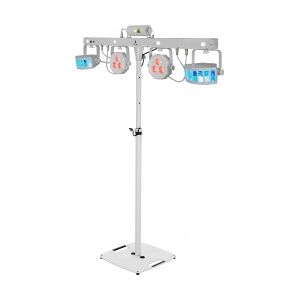 EuroLite Set LED KLS Laser Bar FX Light Set white + BPS-2 Loudspeaker Stand whit