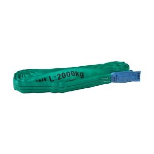 SHZ Round Sling 3m, max. Load 2000KG nach EN 1492-2 SF7 green TILBUD NU