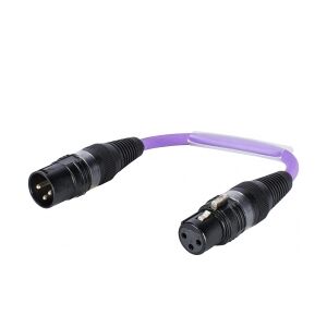 SOMMER CABLE Adaptercable XLR(M)/XLR(F) Ground Lift bk TILBUD NU