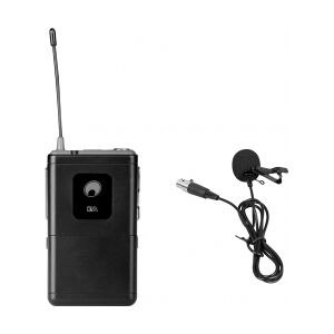 Omnitronic UHF-E Series Bodypack 831.1MHz + Lavalier Microphone TILBUD NU