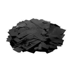 TCM FX Metallic Confetti rectangular 55x18mm, black, 1kg TILBUD NU