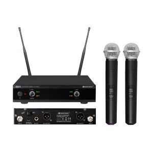 Omnitronic UHF-E2 Wireless Mic System 531.9/534.1MHz TILBUD NU