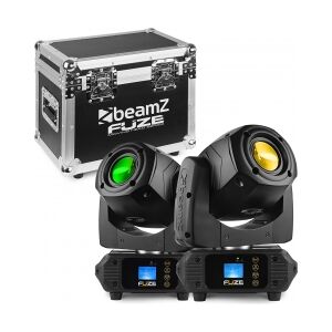 Fuze75S Spot 75W LED Moving Head Sæt 2 Stykker i Flightcase TILBUD NU