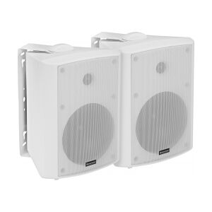 Omnitronic ALP-6A Active Speaker Set white TILBUD NU