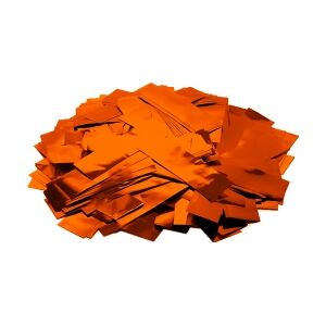 TCM FX Metallic Confetti rectangular 55x18mm, orange, 1kg TILBUD NU