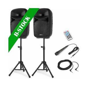 VPS102A Plug & Play 600W Speaker Set with Stands 