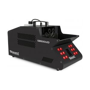 BeamZ SB1500LED Røg- og sæbeboblemaskine 1500W giver røg og sæ lysdioder maskine