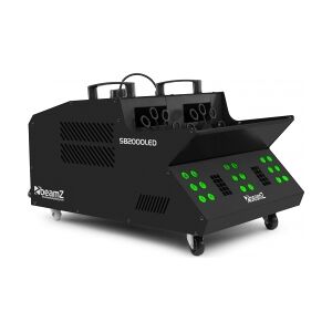 BeamZ SB2000LED Røg- og sæbeboblemaskine 2000W giver røg og sæ lysdioder maskine