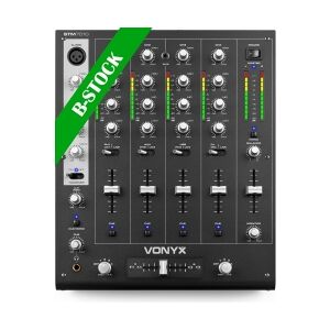 STM-7010 Mixer 4-Channel DJ Mixer USB 