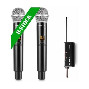 WM552 Dual Wireless Microphone Plug-and-Play Set UHF 