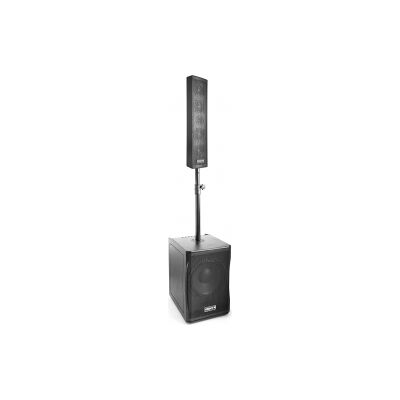 Lydanlæg VX1200, Tophøjttaler + Subwoofer med simpel mixer rækkevidde komplette Lydanlæg VX1200, Tophøjttaler + Subwoofer med simpel mixer rækkevidde komplette