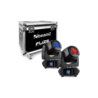 Fuze75S Spot 75W LED Moving Head Sæt 2 Stykker i Flightcase TILBUD NU Fuze75S Spot 75W LED Moving Head Sæt 2 Stykker i Flightcase TILBUD NU
