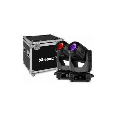 Tiger 17R Beam/Spot 350W Moving Head 2stk i Flightcase TILBUD NU Tiger 17R Beam/Spot 350W Moving Head 2stk i Flightcase TILBUD NU